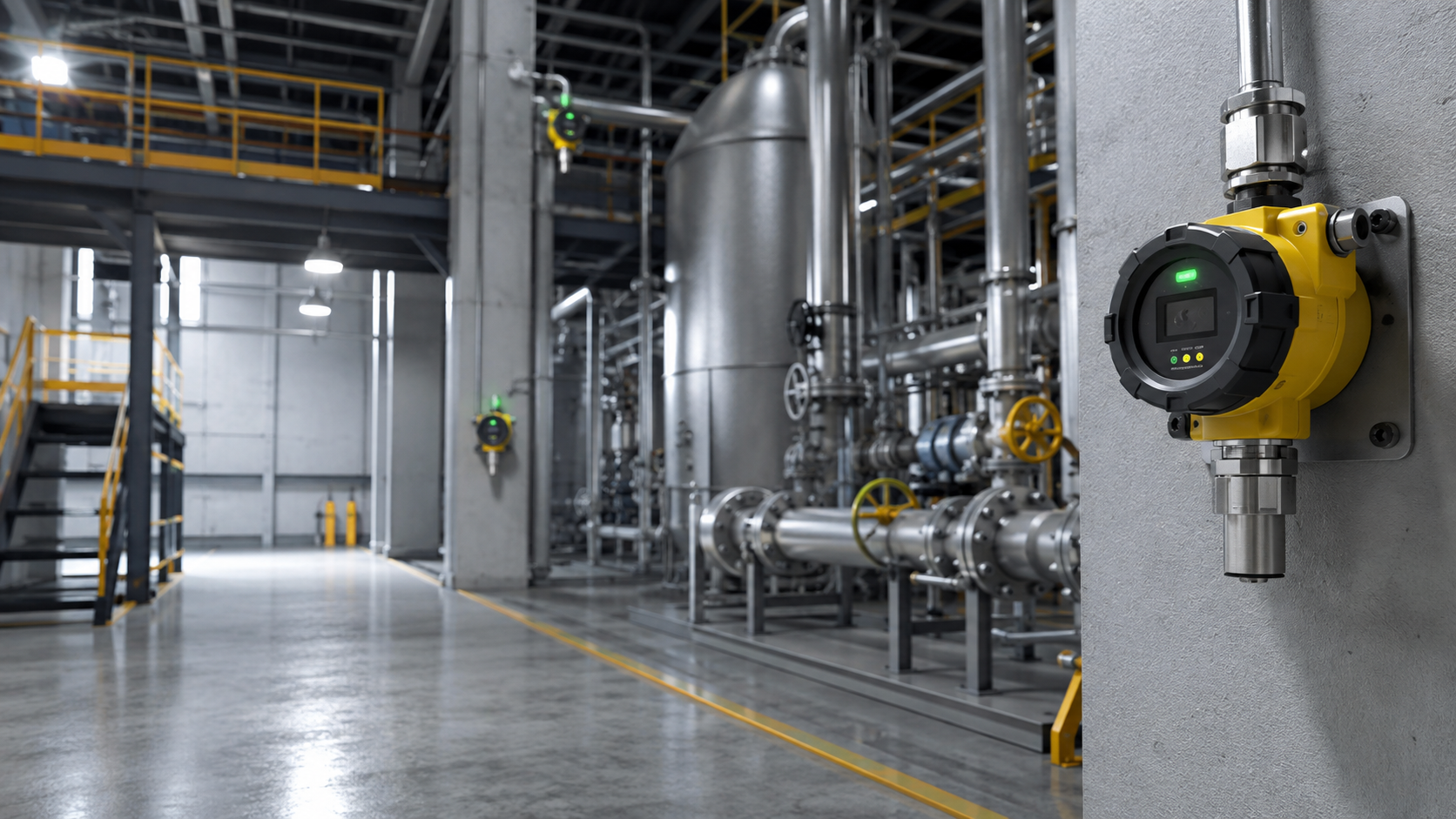 Detector de gases fixo: onde instalar os sensores?